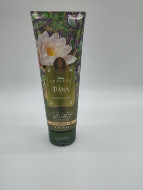 Disney Princess TIANA Bath & Body Works Body Cream 8 Oz Sealed Full Size NWT